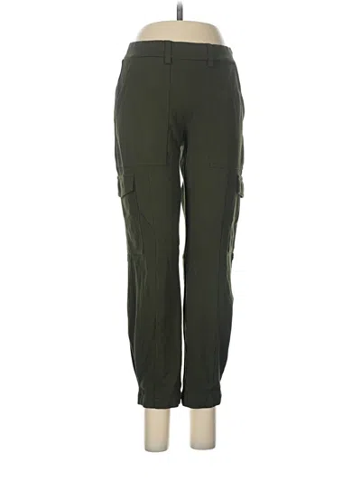 Pre-owned Quince Cargo Pants In Green