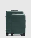 Quince Carry-on 21" & Check-in 24" Hard Shell Suitcase Bundle In Dark Green
