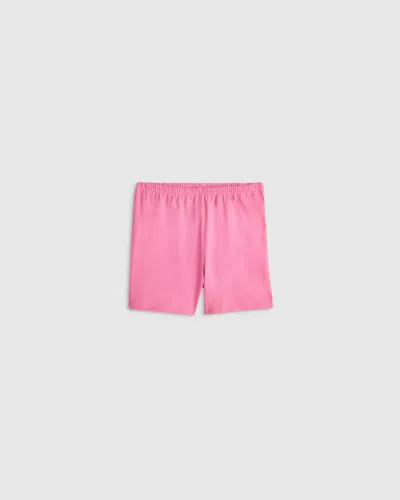 Quince Kids' Cartwheel Shorts In Pink