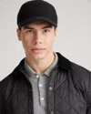 Quince Cashmere Baseball Cap In Black