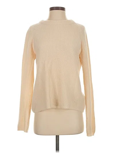 Pre-owned Quince Cashmere Pullover Sweater In Brown