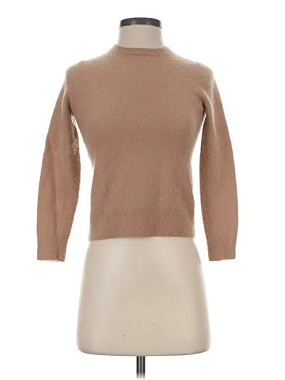 Pre-owned Quince Cashmere Pullover Sweater In Tan
