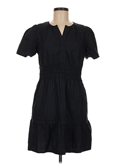 Pre-owned Quince Casual Dress In Black