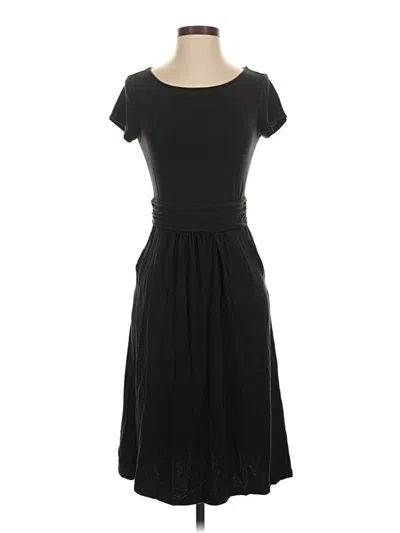 Pre-owned Quince Casual Dress In Black
