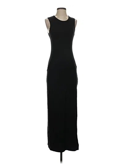 Pre-owned Quince Casual Dress In Black