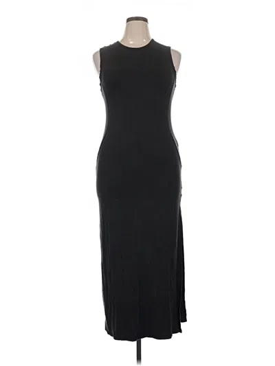 Pre-owned Quince Casual Dress In Black