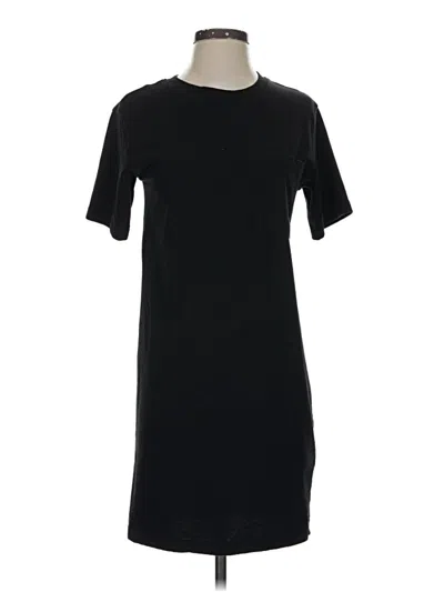 Pre-owned Quince Casual Dress In Black