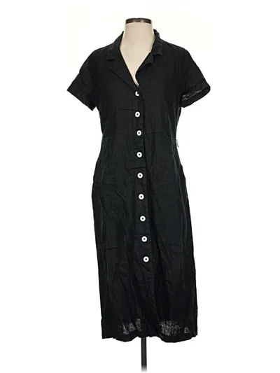 Pre-owned Quince Casual Dress In Black