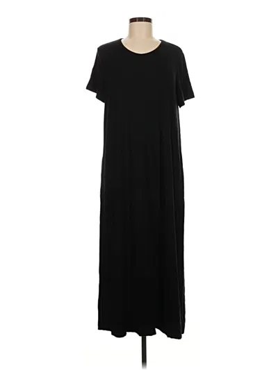 Pre-owned Quince Casual Dress In Black