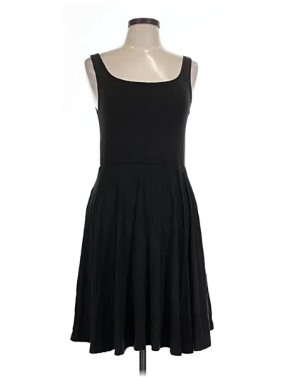 Pre-owned Quince Casual Dress In Black