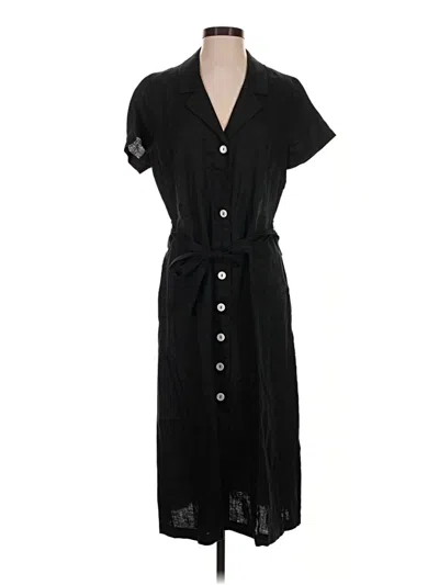 Pre-owned Quince Casual Dress In Black