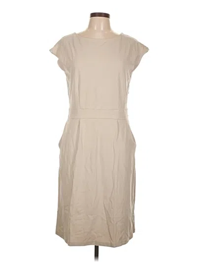 Pre-owned Quince Casual Dress In Brown