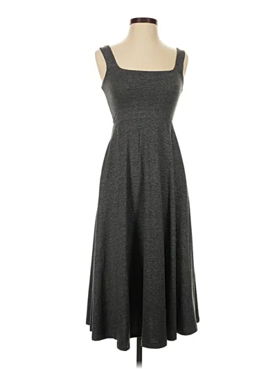 Pre-owned Quince Casual Dress In Gray