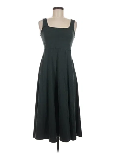 Pre-owned Quince Casual Dress In Gray