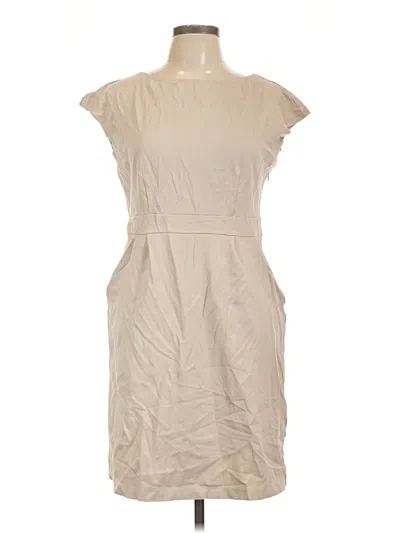 Pre-owned Quince Casual Dress In Tan