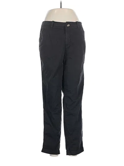 Pre-owned Quince Casual Pants In Black