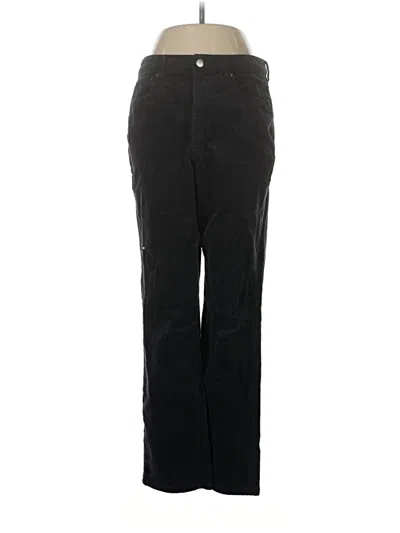 Pre-owned Quince Casual Pants In Black