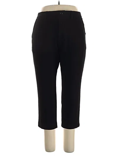 Pre-owned Quince Casual Pants In Black