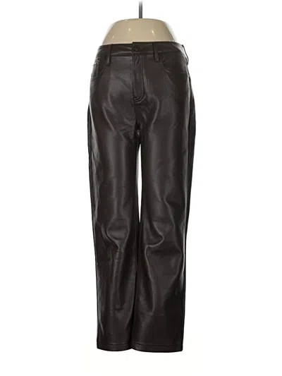 Pre-owned Quince Casual Pants In Black