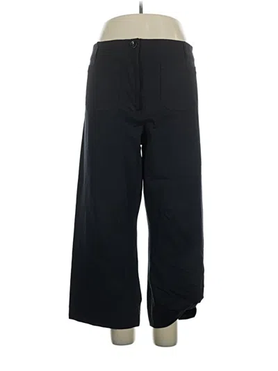 Pre-owned Quince Casual Pants In Black