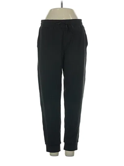 Pre-owned Quince Casual Pants In Black