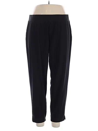 Pre-owned Quince Casual Pants In Black