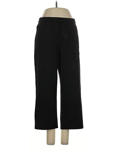 Pre-owned Quince Casual Pants In Black