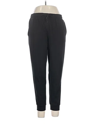 Pre-owned Quince Casual Pants In Black