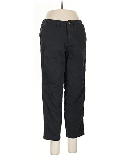Pre-owned Quince Casual Pants In Black