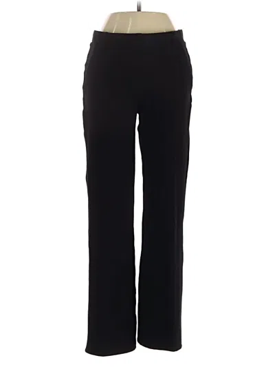 Pre-owned Quince Casual Pants In Black