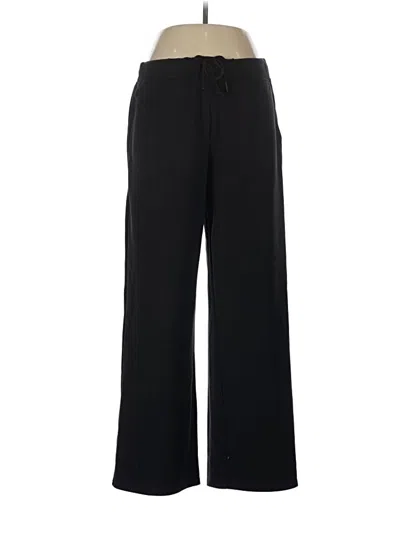 Pre-owned Quince Casual Pants In Black