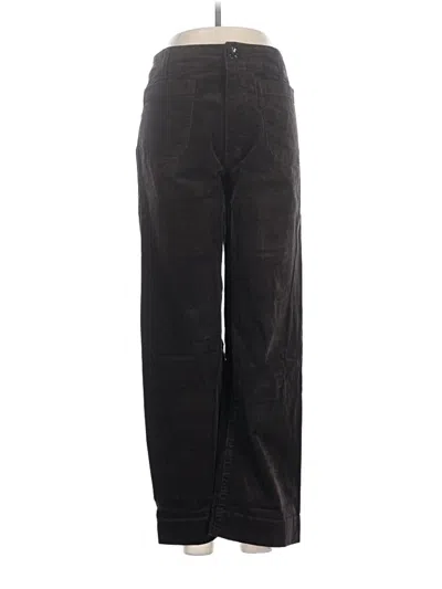 Pre-owned Quince Casual Pants In Black