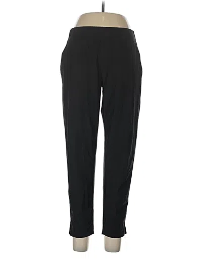 Pre-owned Quince Casual Pants In Black