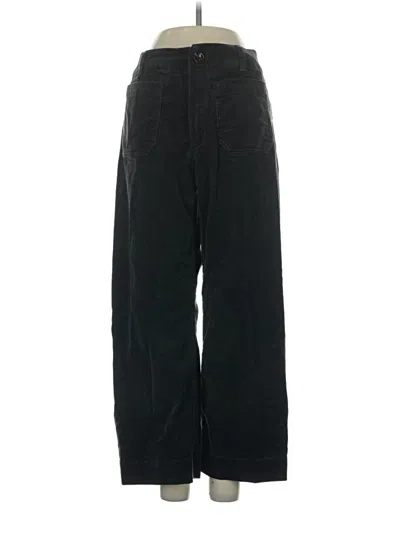Pre-owned Quince Casual Pants In Black