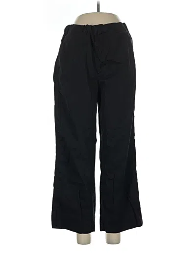 Pre-owned Quince Casual Pants In Black