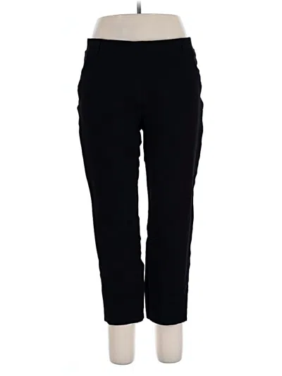 Pre-owned Quince Casual Pants In Black