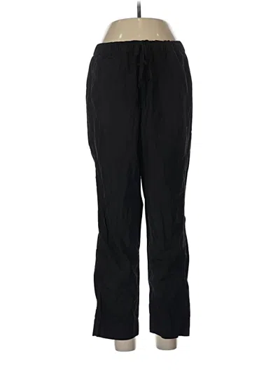 Pre-owned Quince Casual Pants In Black