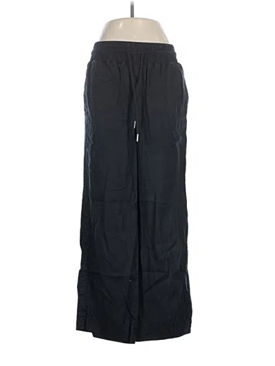 Pre-owned Quince Casual Pants In Black