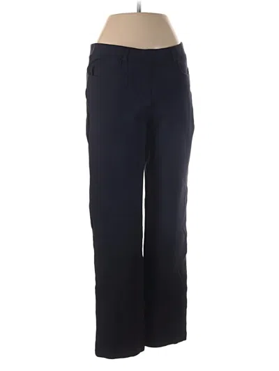 Pre-owned Quince Casual Pants In Blue