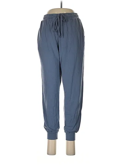 Pre-owned Quince Casual Pants In Blue