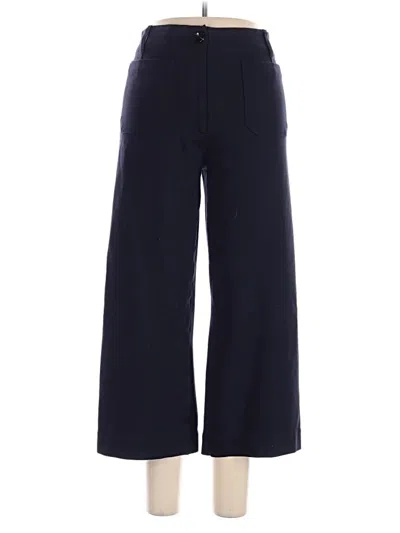 Pre-owned Quince Casual Pants In Blue