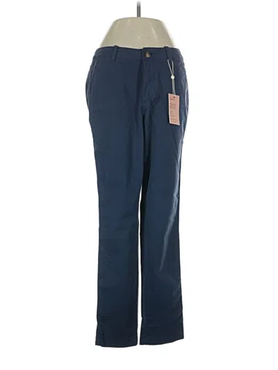 Pre-owned Quince Casual Pants In Blue