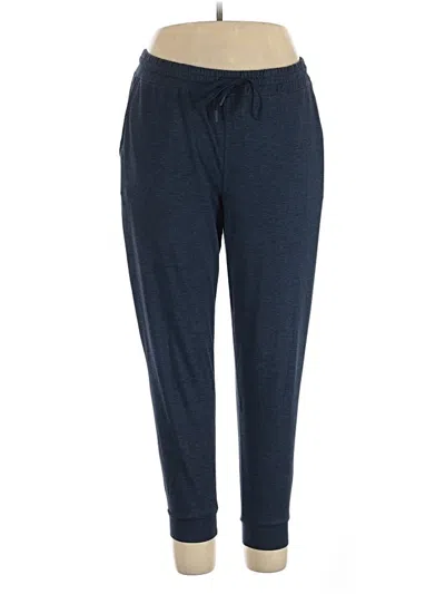 Pre-owned Quince Casual Pants In Blue