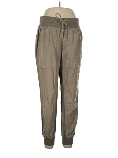 Pre-owned Quince Casual Pants In Brown