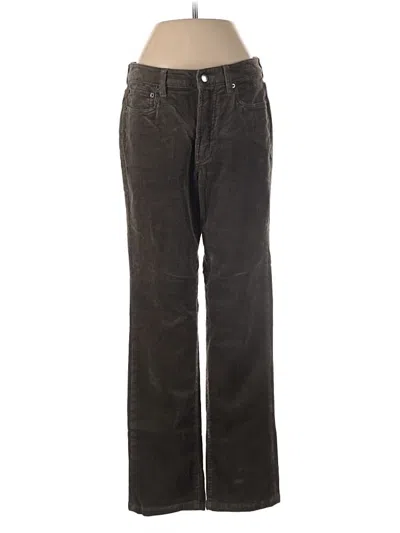 Pre-owned Quince Casual Pants In Brown