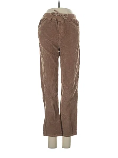 Pre-owned Quince Casual Pants In Brown
