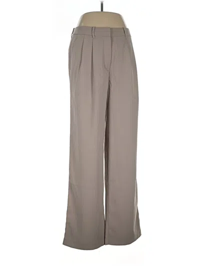 Pre-owned Quince Casual Pants In Gray