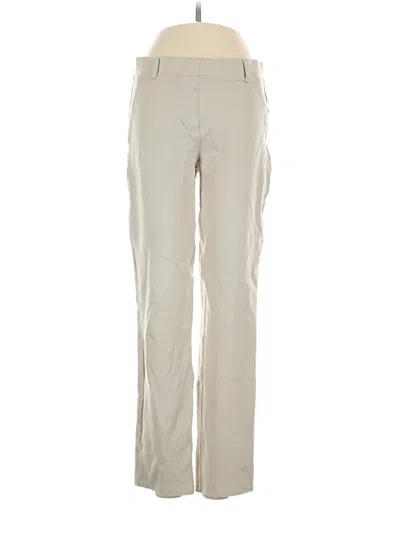 Pre-owned Quince Casual Pants In Ivory
