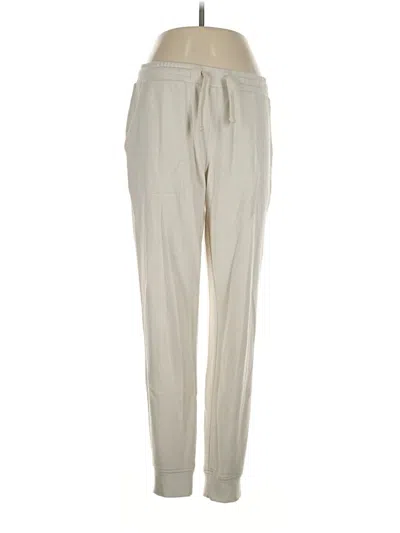 Pre-owned Quince Casual Pants In Ivory