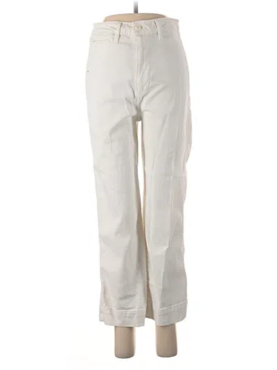Pre-owned Quince Casual Pants In Ivory